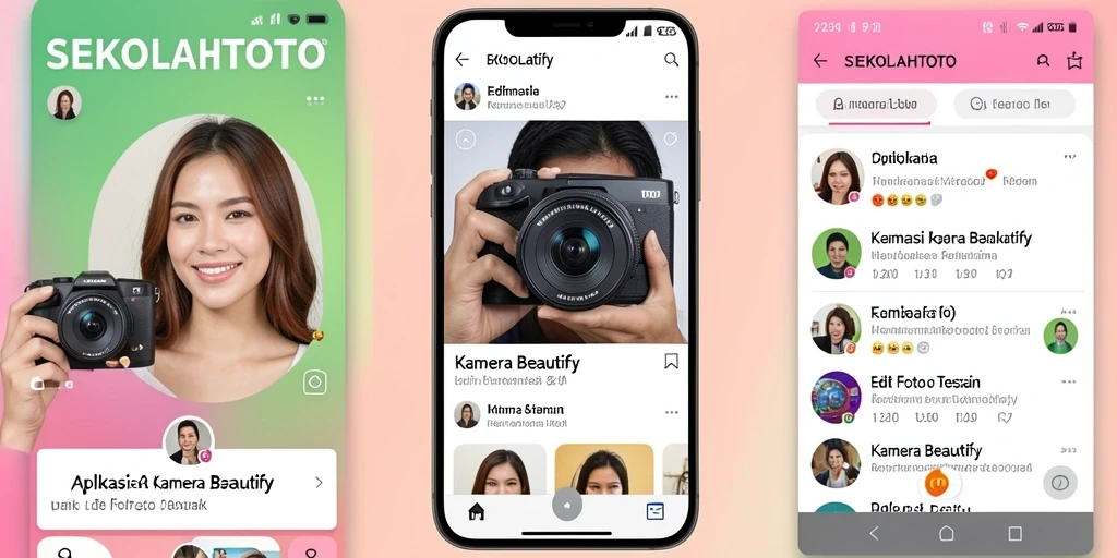 Tampilan antarmuka SEKOLAHTOTO yang modern dan mudah digunakan.