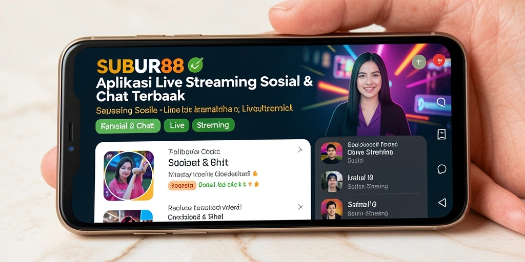 Tampilan intuitif SUBUR88 untuk Live Streaming yang menarik.